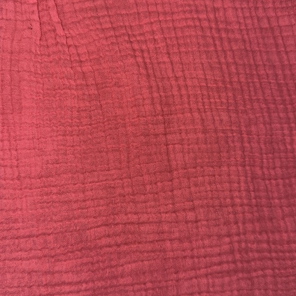 🎤🎉 Chico's Waffle Knit Bell Sleeve V Neckline Blouse Sz 1 (8/10) - Picture 6 of 8